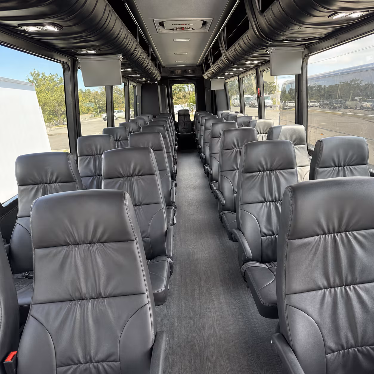 30 passenger minibus interior