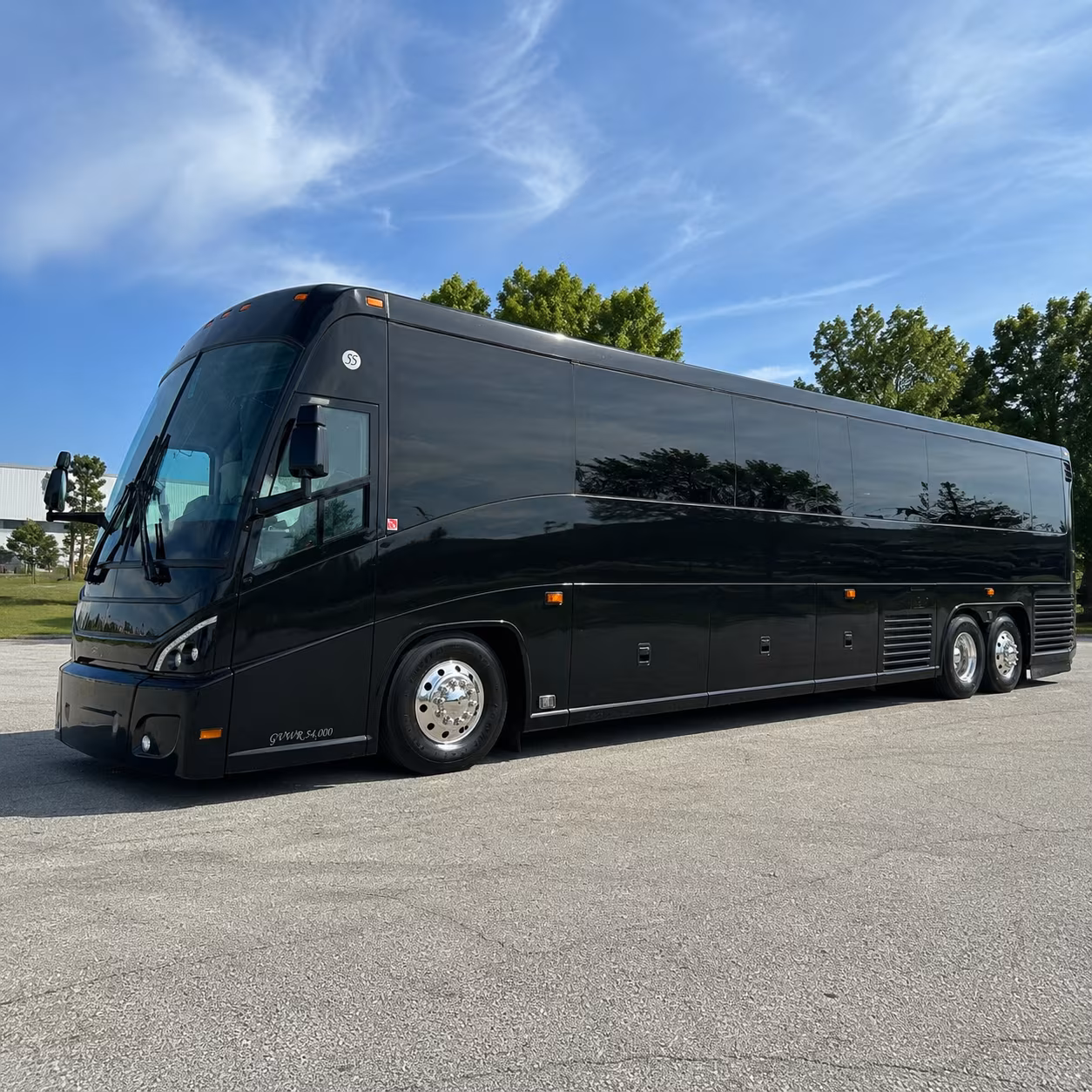 bowling green 47 passenger charter bus