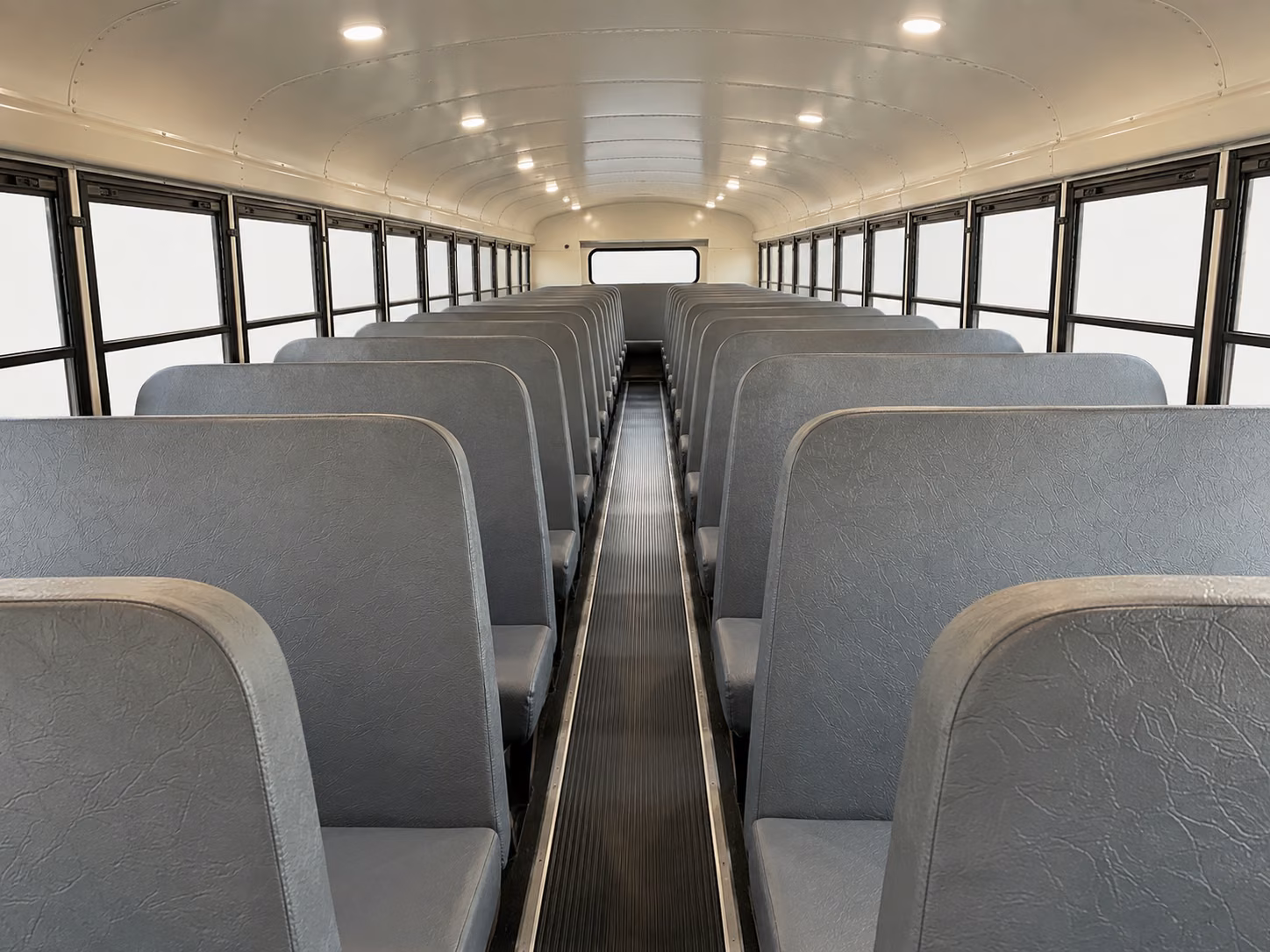 bowling green school bus interior