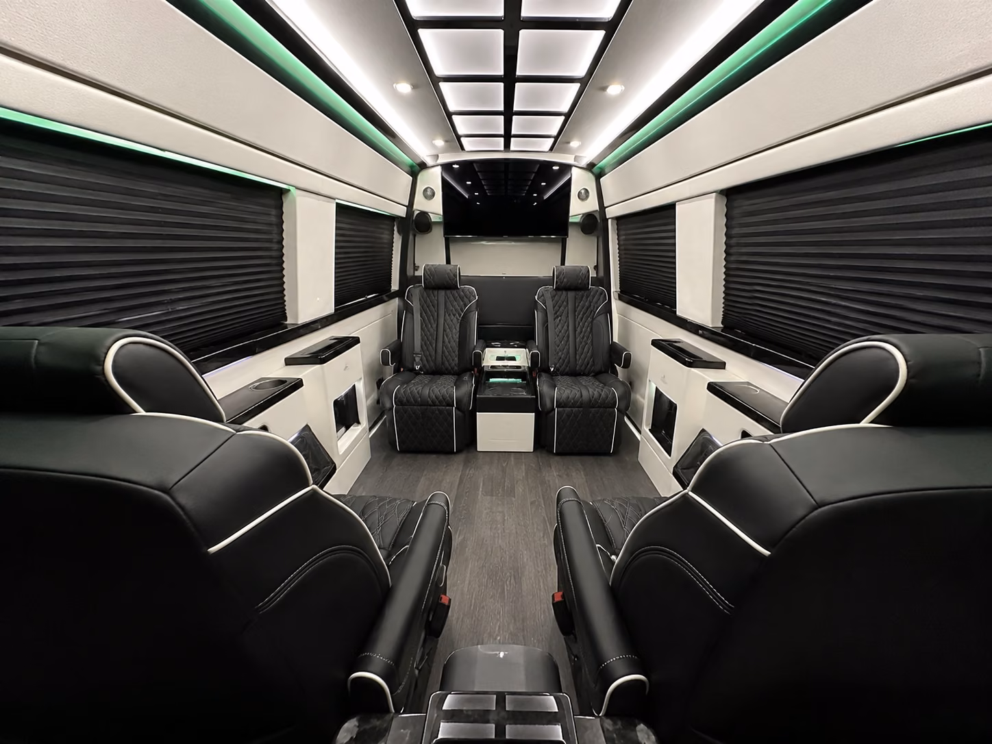 bowling green sprinter van with driver interior