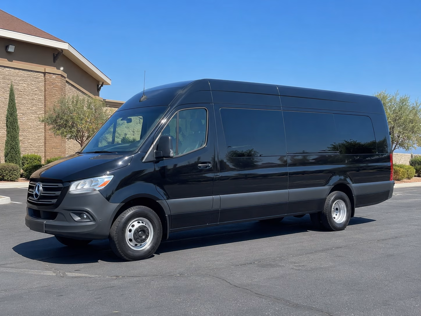 sprinter van with driver